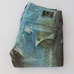 ROBIN'S JEAN  R Flap Straight Leg Jeans